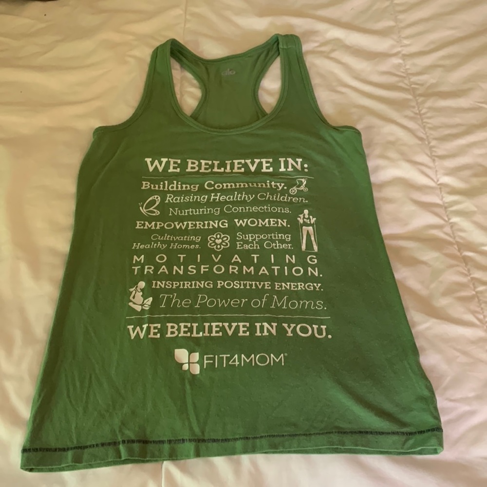 Fit4mom motto tank